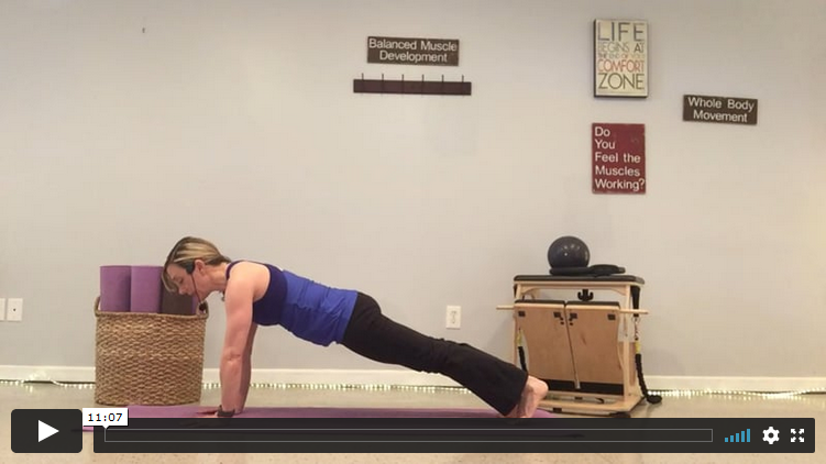 10-Minute Pilates Plank
