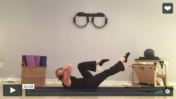 20-Minute Intermediate to Advanced Level Mat Pilates Class