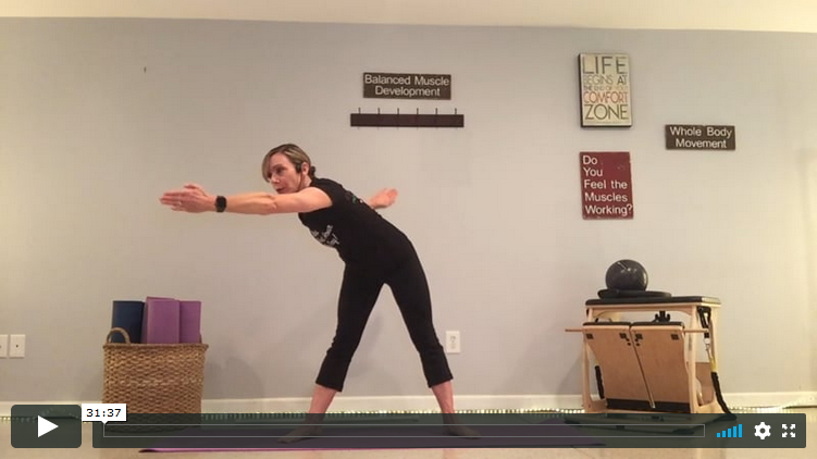 “Stand Tall, Stand Strong” A Standing Pilates Workout