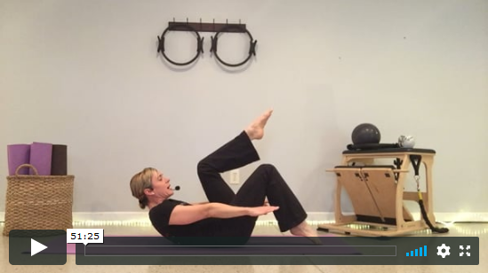 The Intermediate Mat Pilates Workout