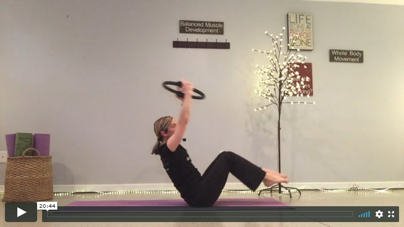 The Ring of Fire - Intermediate Pilates with the Ring
