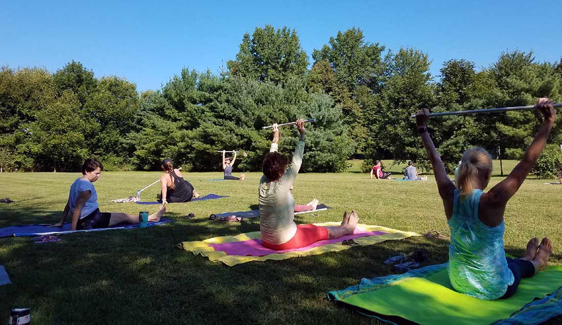 annual Labor Day mat Pilates class